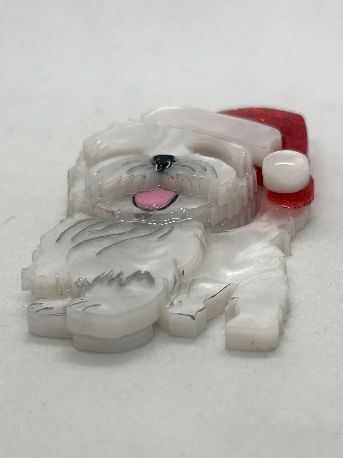 Westie Christmas BROOCH dog lovers gifts