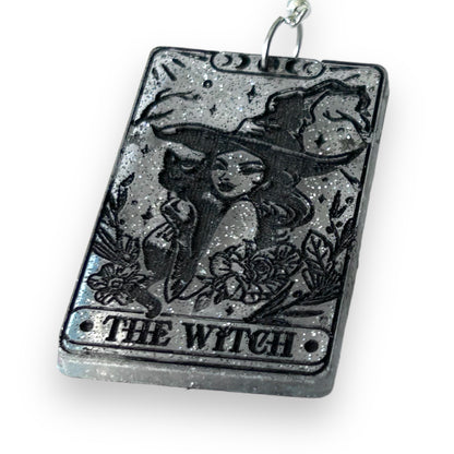 SALE Wiccan Tarot card witch Silver