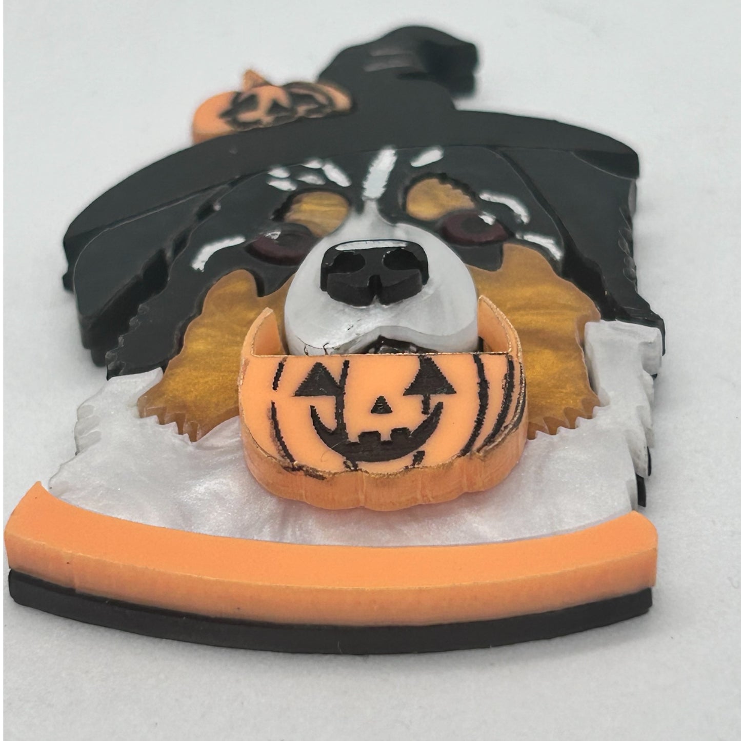 Arlo the Australian Shepherd Halloween BROOCH