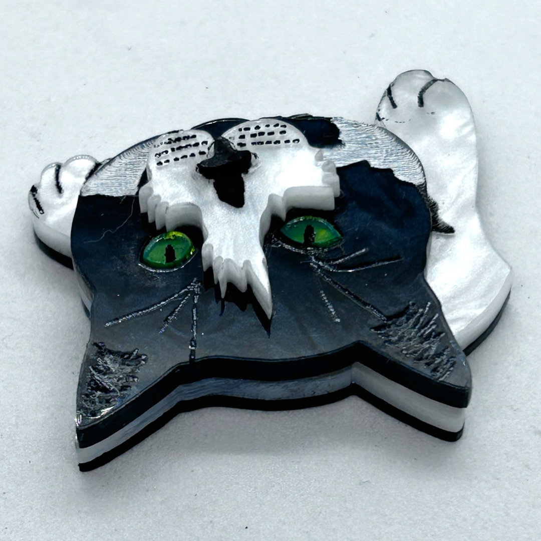 Custom Cat BROOCH