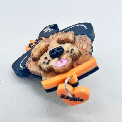 Groodle Halloween BROOCH