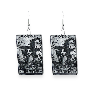 SALE Wiccan Tarot card witch Silver